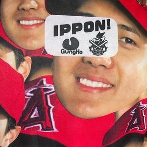 Shohei Ohtani Faces MLB Baseball Stadium Jersey Shirt